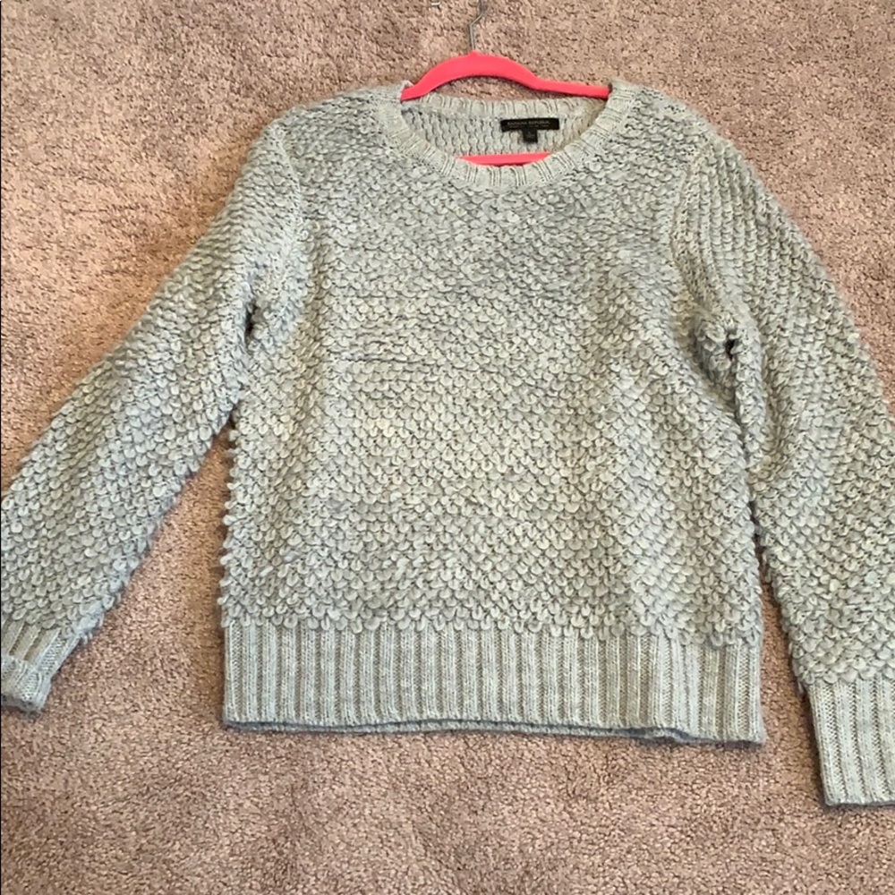 Grey sweater from banana republic